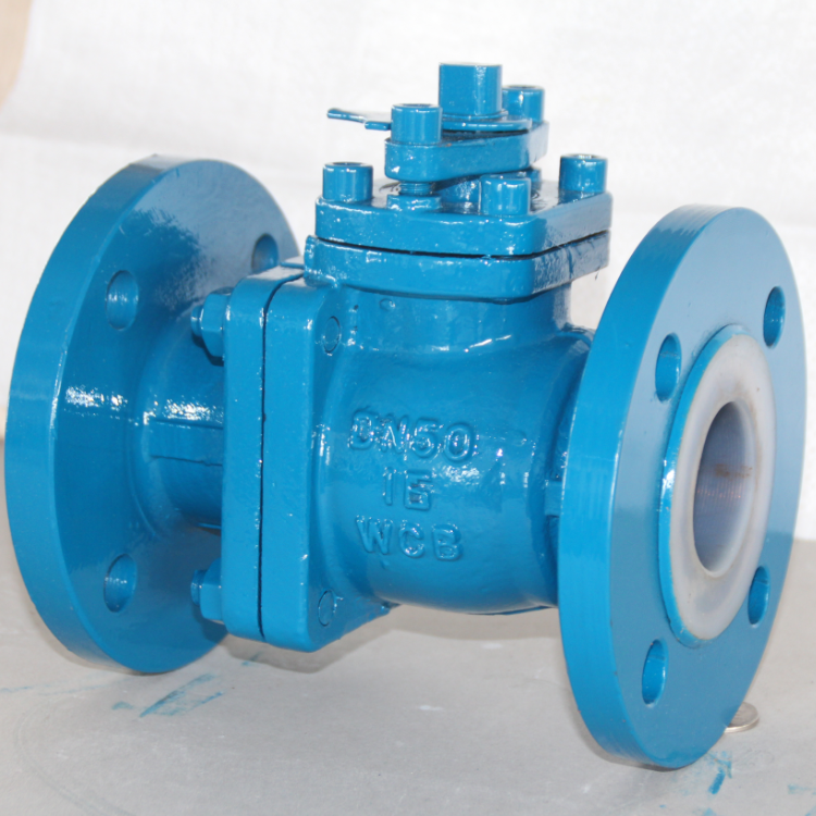 供應(yīng)溫州康豪閥門襯氟球閥Q41F46-16C鑄鋼