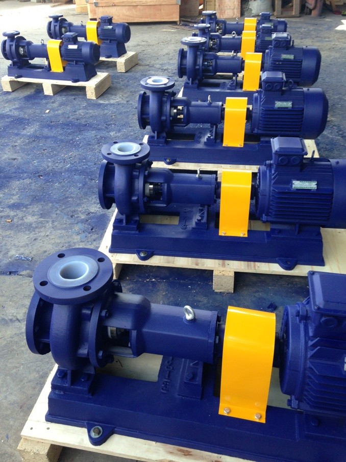 IHF型氟塑料襯里離心泵 IHF32-25-160襯氟塑料離心泵