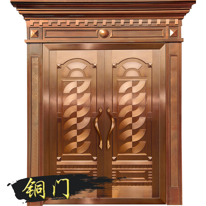 供應銅門定制 杭州銅門供應商 杭州銅門 杭州別墅古典銅門定做