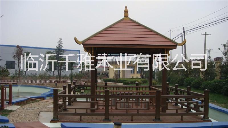 供應(yīng)用于戶外景觀的廠家直銷戶外塑木涼亭子廊架花箱