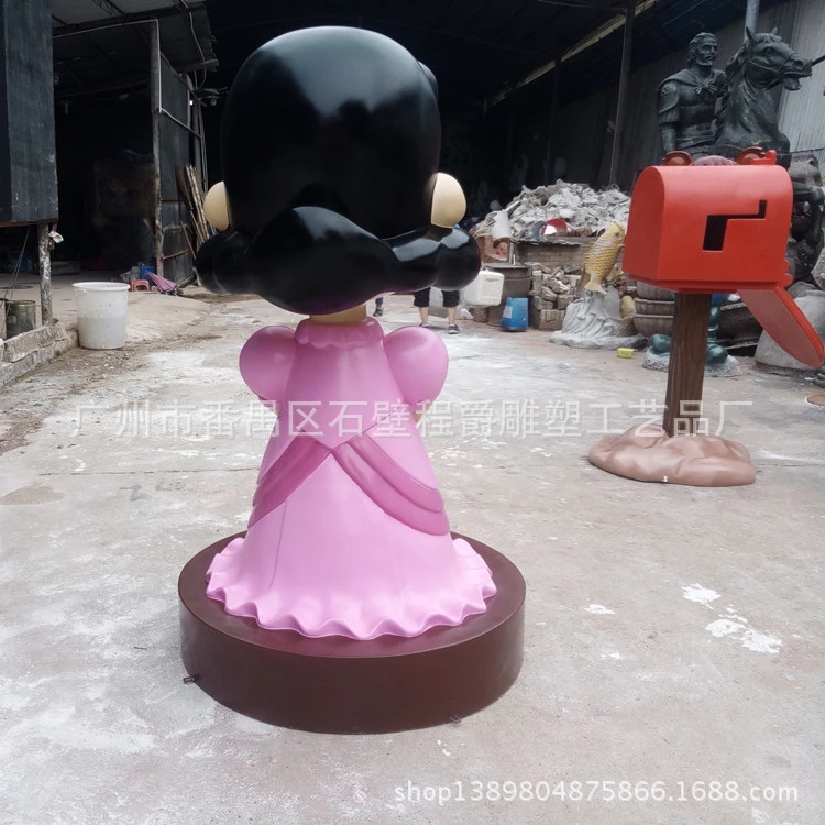 供應(yīng)玻璃鋼卡通人露絲造型特點(diǎn) 兒童樂(lè)園裝飾品