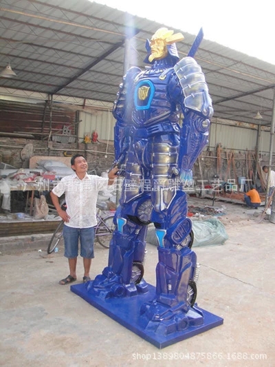 供應(yīng)*玻璃鋼機器人 造型優(yōu)美