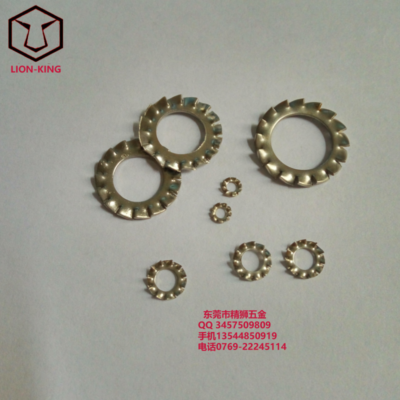 供應(yīng)環(huán)保外鋸齒鎖緊墊圈，不銹鋼外多齒墊圈