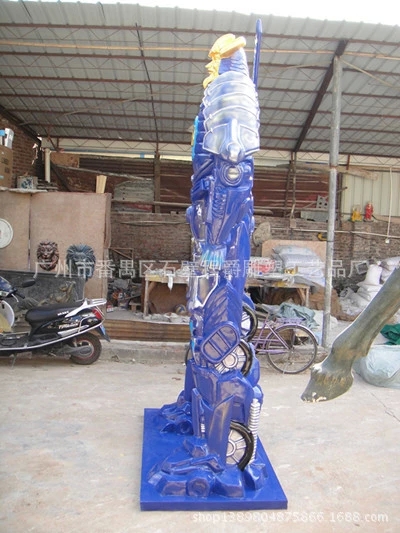 供應(yīng)*玻璃鋼機器人 造型優(yōu)美