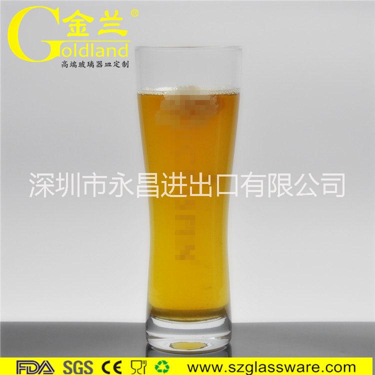 供應(yīng)德國(guó)小麥啤酒杯品脫啤酒杯帶把酒杯