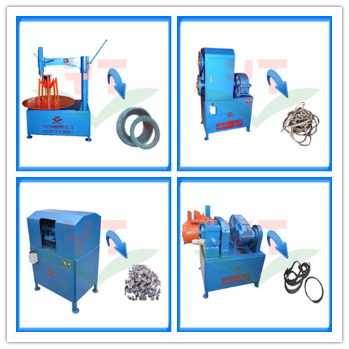 供應用于輪胎切割的切圈機，切條機，切塊機，鋼圈分離