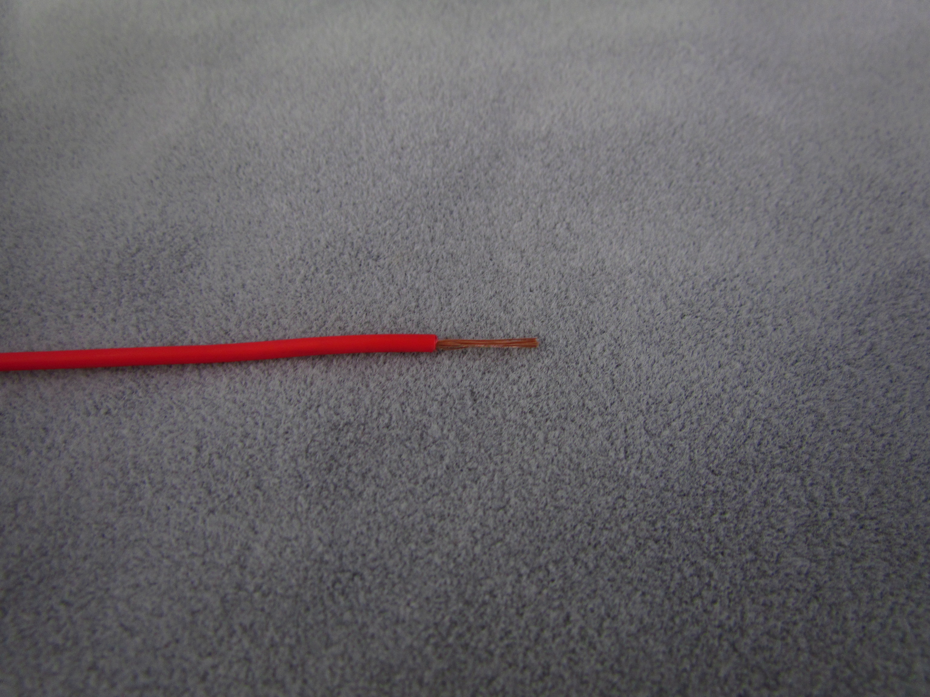 【廠家直銷】德標(biāo)電子線h05z1-k紅色 100m 銅芯電子線