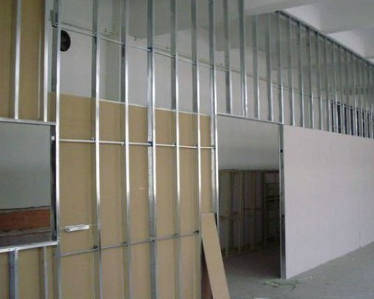 臨沂隔斷 辦公室隔斷 裝修石膏板隔斷 吊頂工程