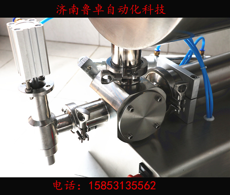供應(yīng)魯卓攪拌灌裝機(jī)牛肉醬灌裝機(jī) 大顆粒灌裝機(jī)