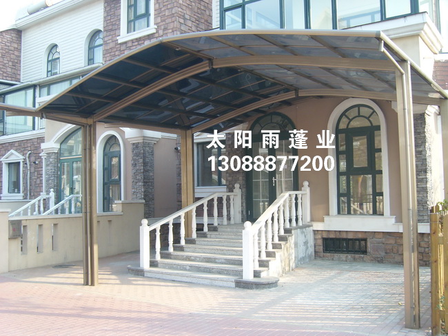 深圳汽車雨棚停車蓬鋼結(jié)構(gòu)停車棚汽車遮陽蓬