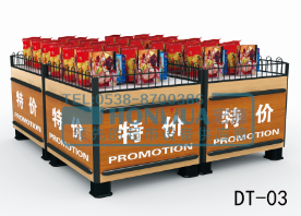 專業(yè)供應(yīng)山東鋼木結(jié)合貨架，百貨堆頭架