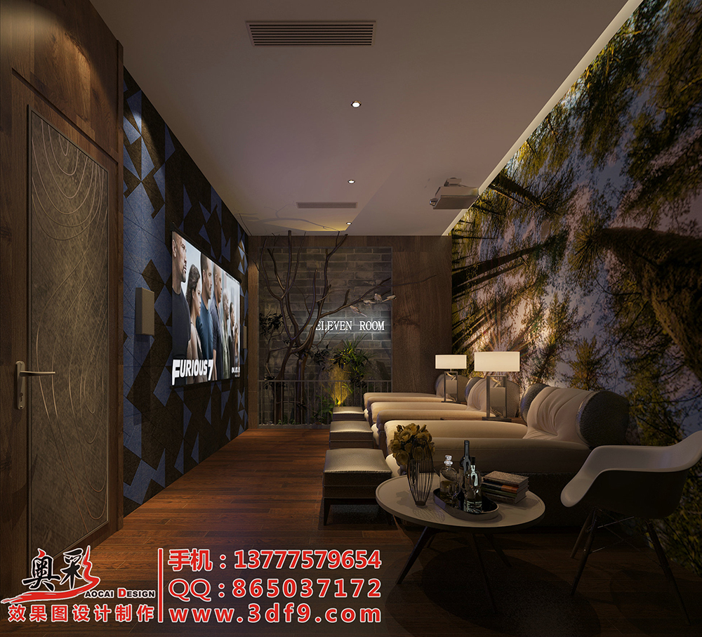 供應(yīng)用于效果圖設(shè)計(jì)的杭州足浴店裝修設(shè)計(jì)效果圖，足浴店圖紙?jiān)O(shè)計(jì)效果圖施工圖制作