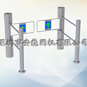 供應(yīng)超市門口 圓柱擺閘 三輥閘 翼閘
