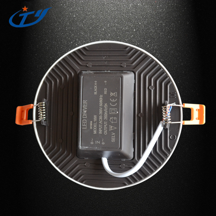 供應(yīng)超薄壓鑄圓形一體化面板燈12-20wLED面板燈內(nèi)置電源