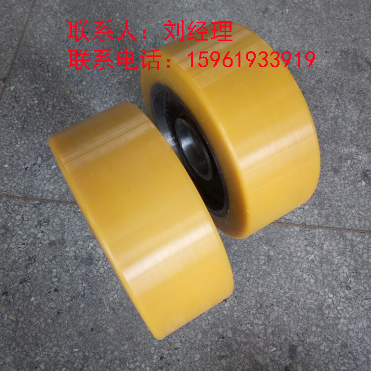 供應(yīng)用于平板拖車的平板拖車聚氨酯AnyGo實心輪胎