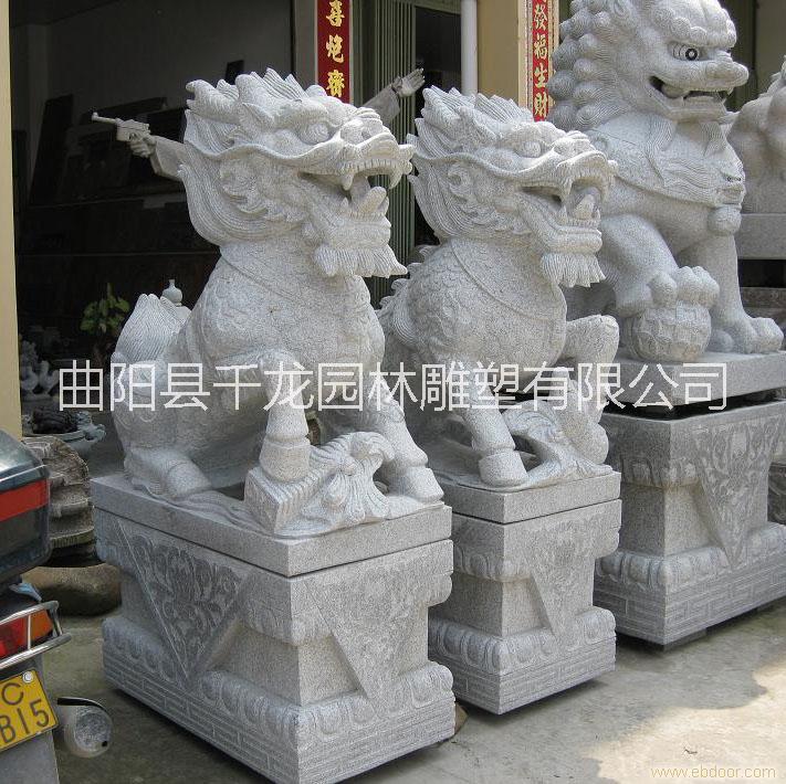 石雕動物麒麟 曲陽石雕麒麟 石雕麒麟加工廠 河北石雕麒麟價格