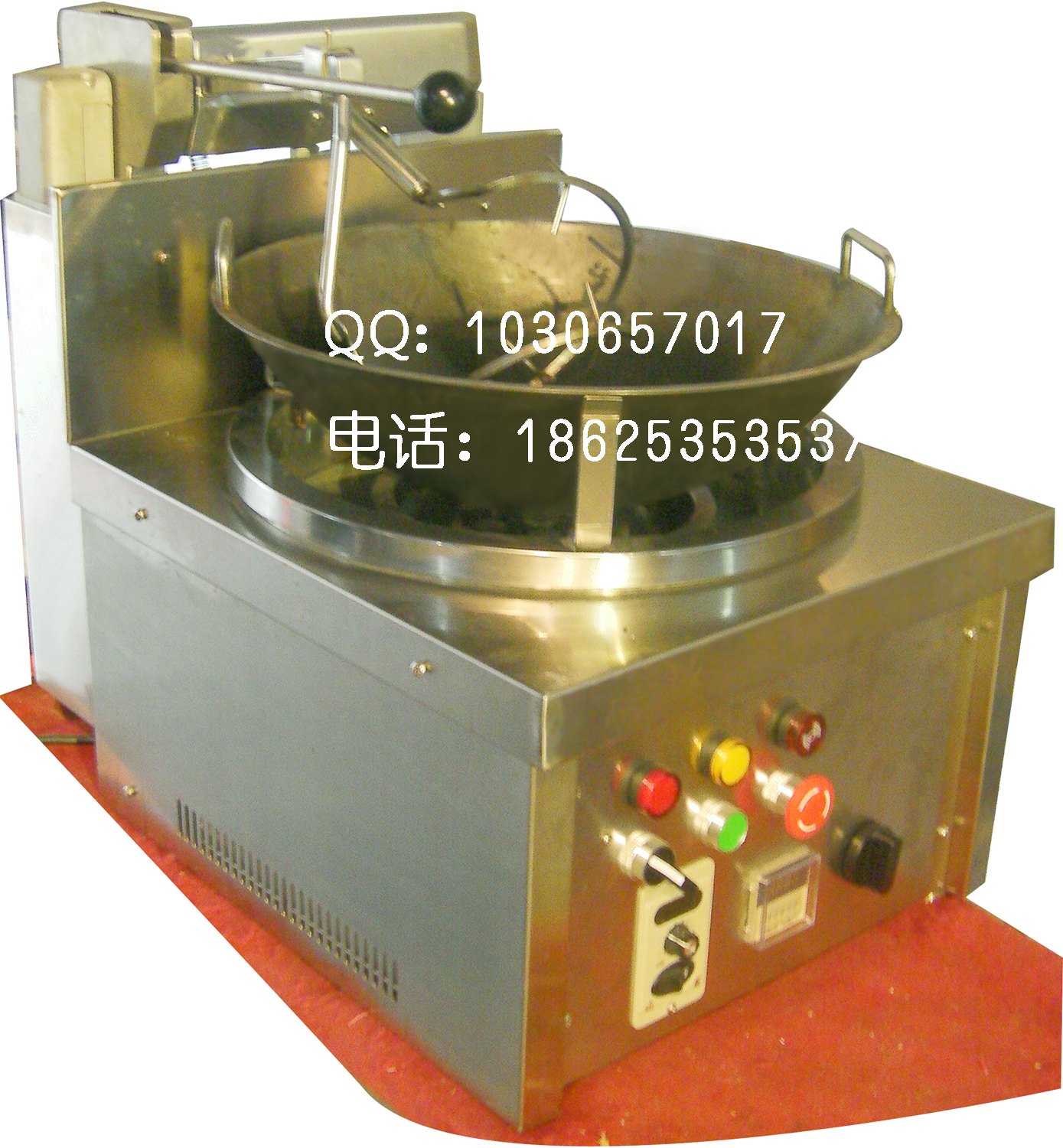 供應(yīng)TF-460型轉(zhuǎn)鍋式多功能炒飯機(jī)