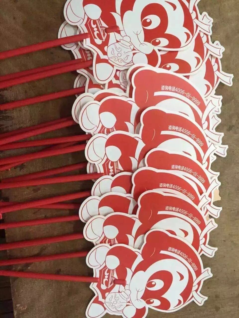 濟(jì)南塑料扇子廠PP廣告扇子