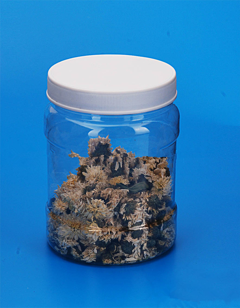 廠家批發(fā)食品包裝塑料瓶 透明塑料瓶花茶罐點(diǎn)心罐810ml食品包裝罐