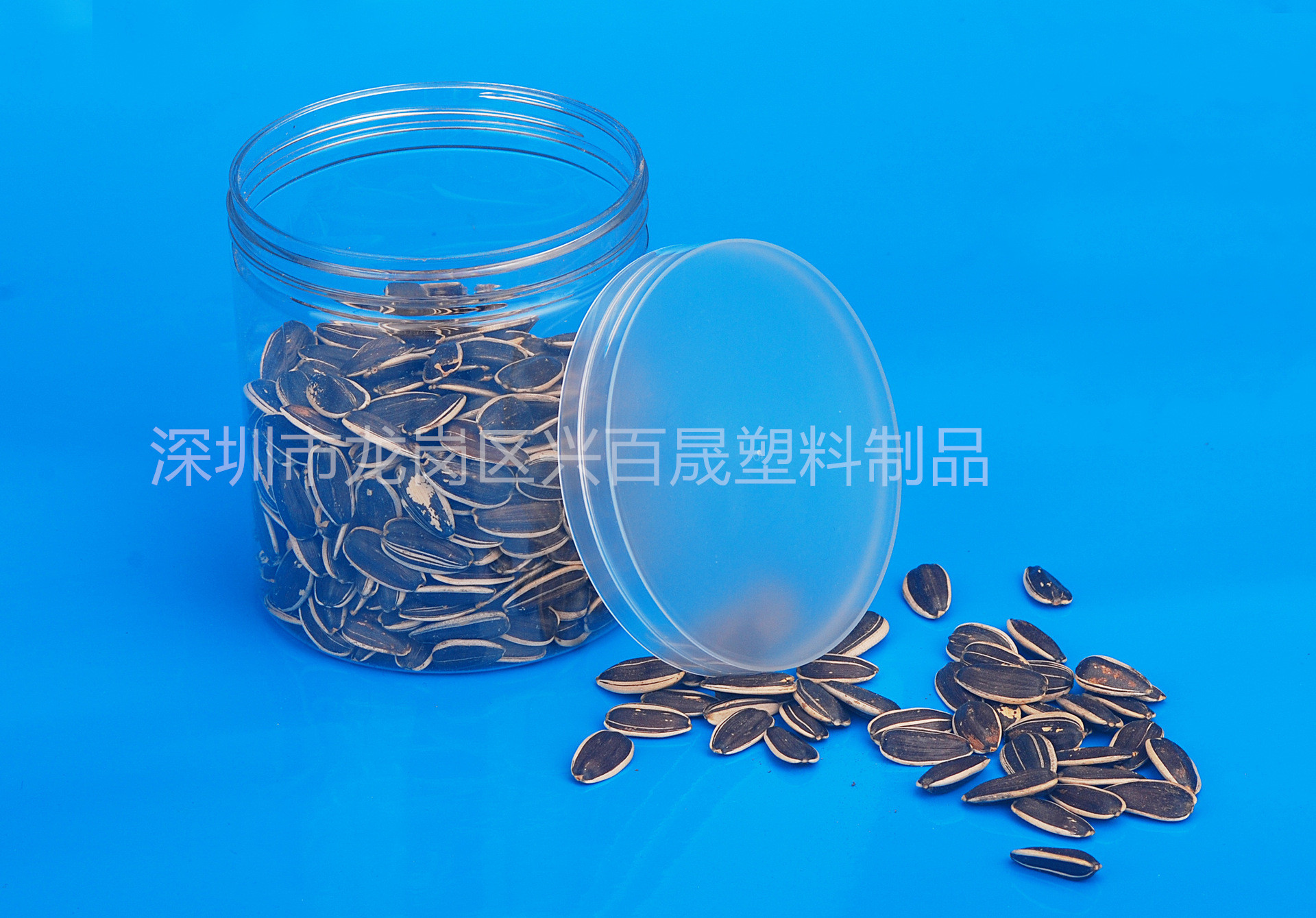 廠家供應(yīng)pet塑料擰蓋瓶 食品包裝瓶  505花茶塑料罐 透明大口瓶子熱銷