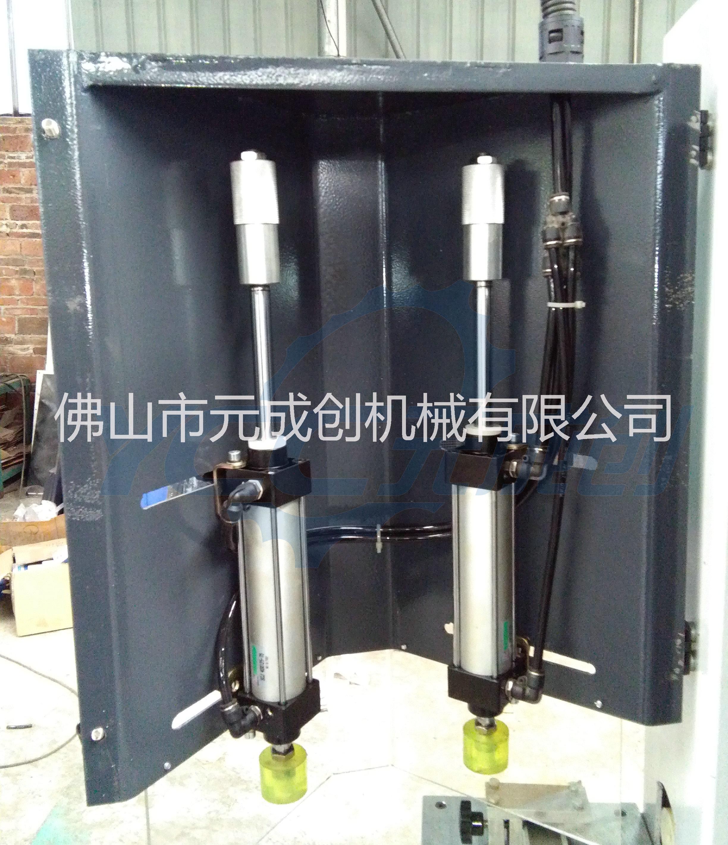 供應上下升降式切角機 無縫切角 鋁材切割設備 門窗框切角 燈箱切角 佛山元成創(chuàng)切角機