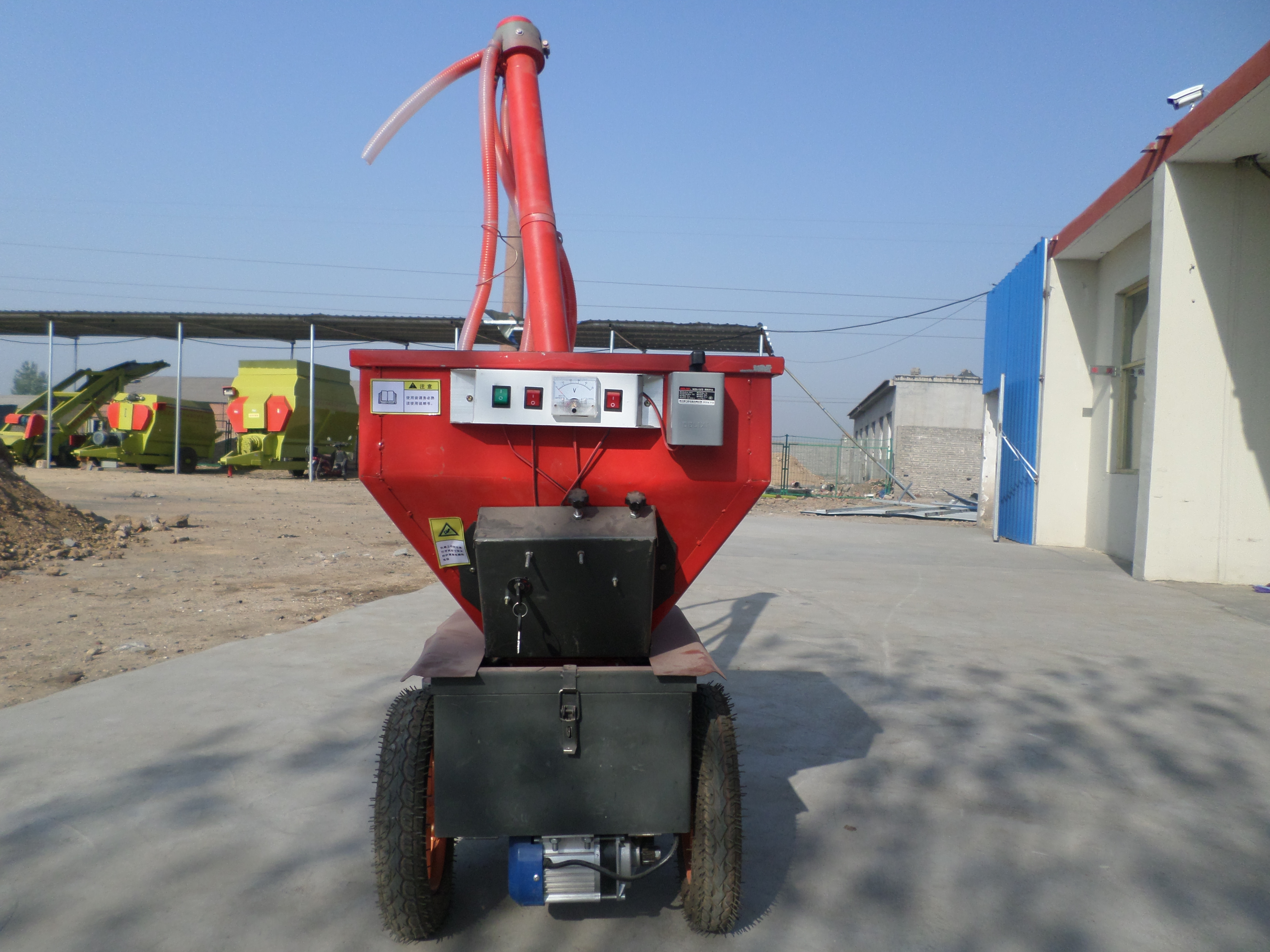 石家莊螺旋喂料機(jī) 電動(dòng)喂料機(jī) 9WT-70螺旋喂料機(jī) 雞用喂料機(jī)