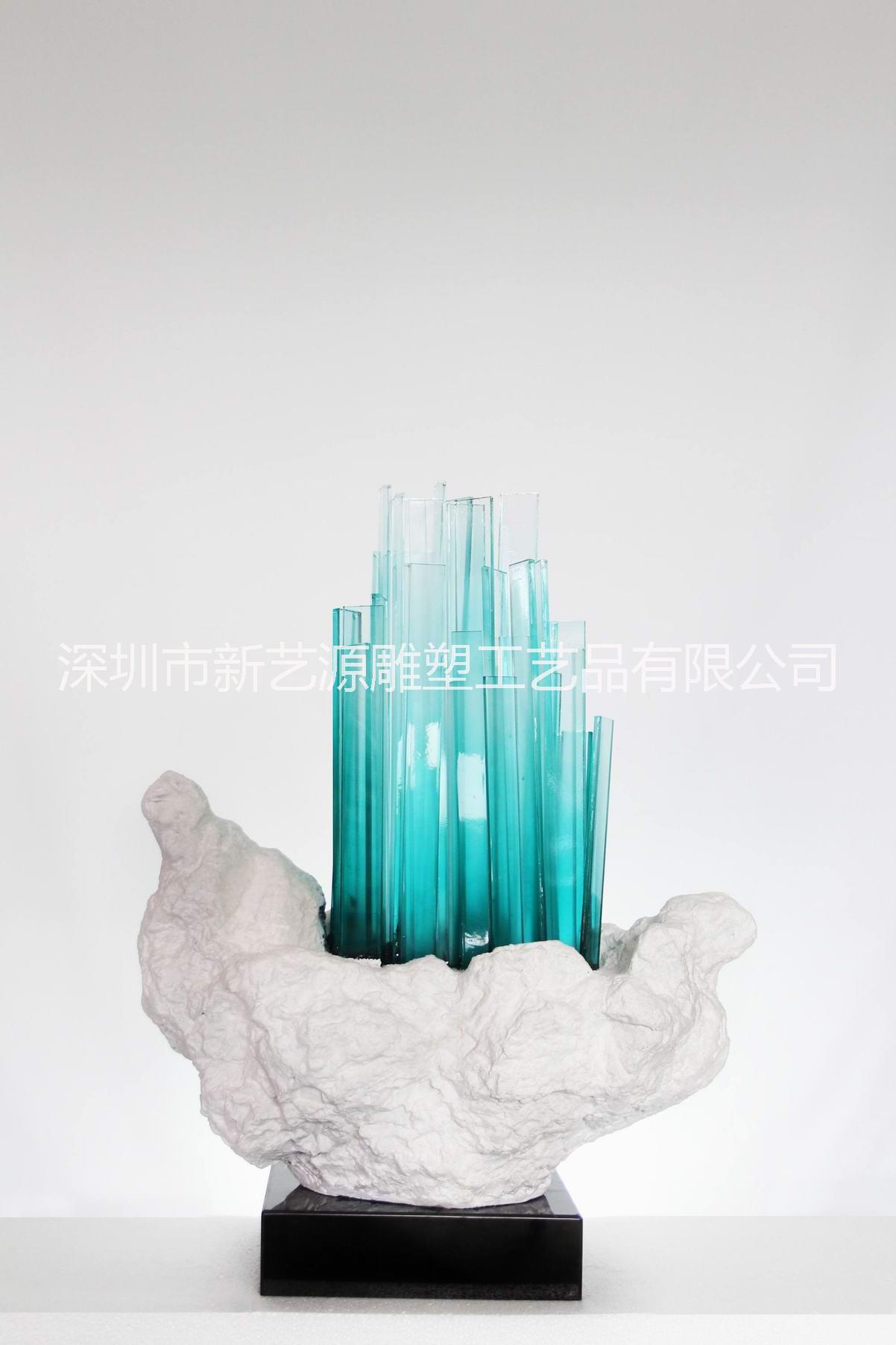 工藝品透明樹脂雕塑