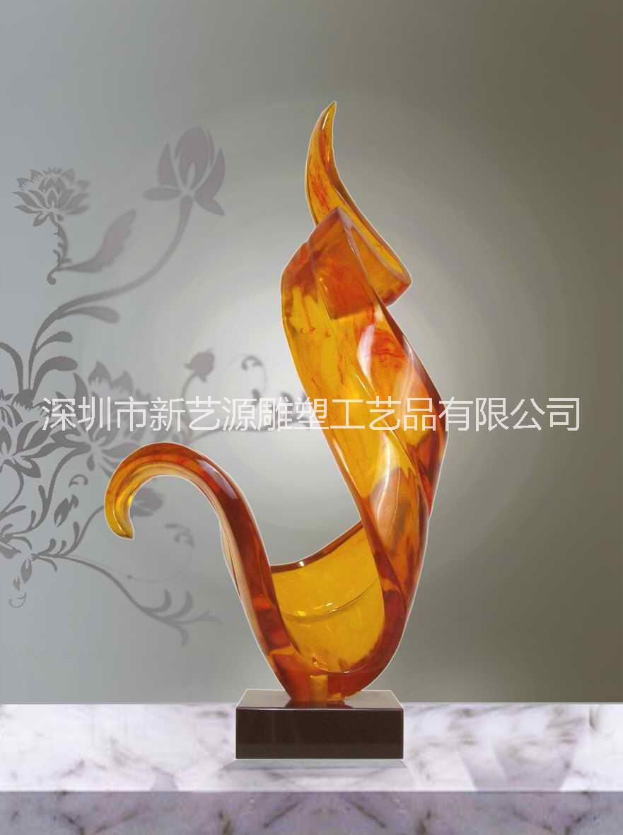 透明樹脂雕塑掛件