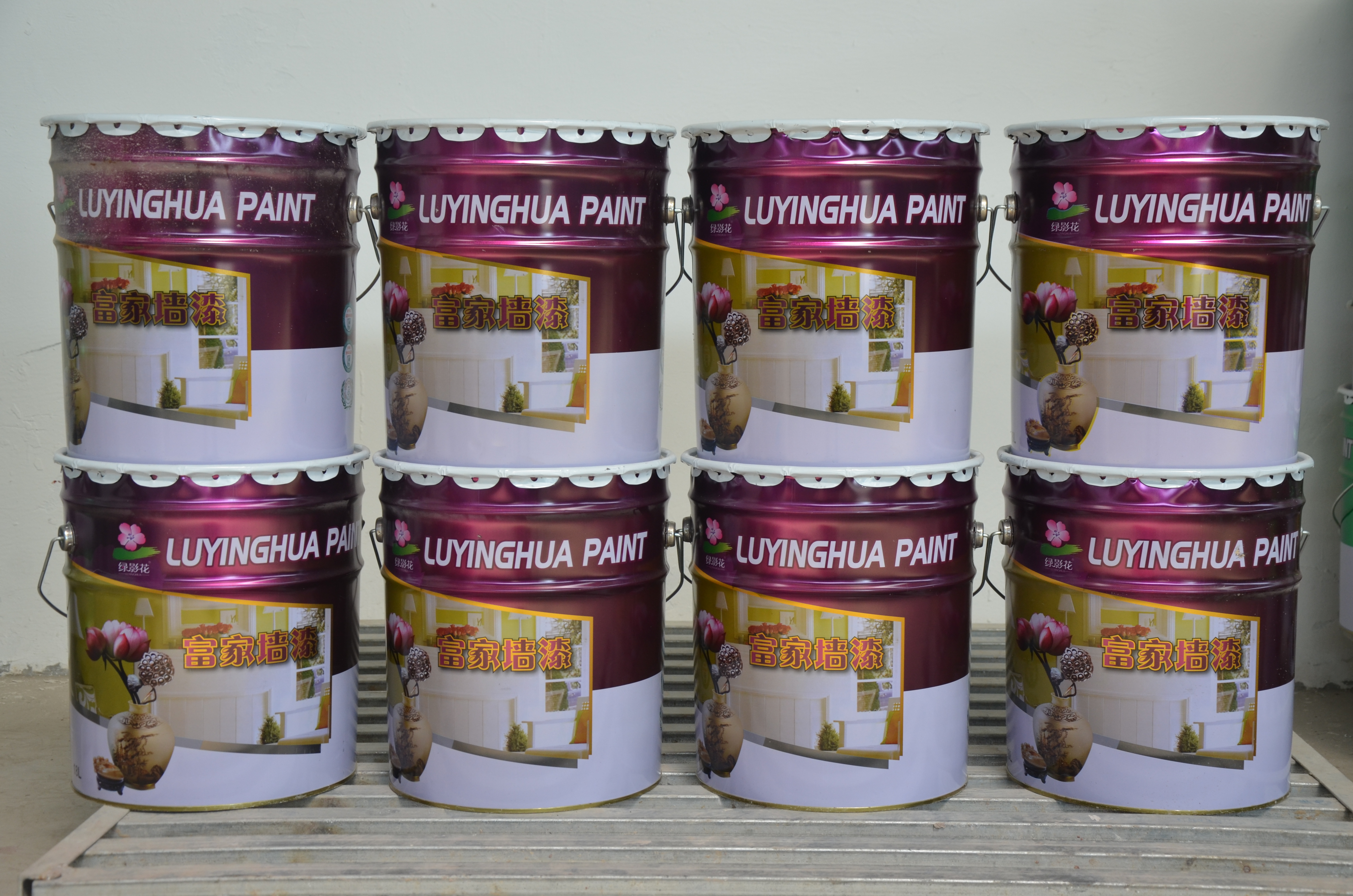 供應(yīng)綠影花富家內(nèi)墻漆環(huán)保水性漆批發(fā)