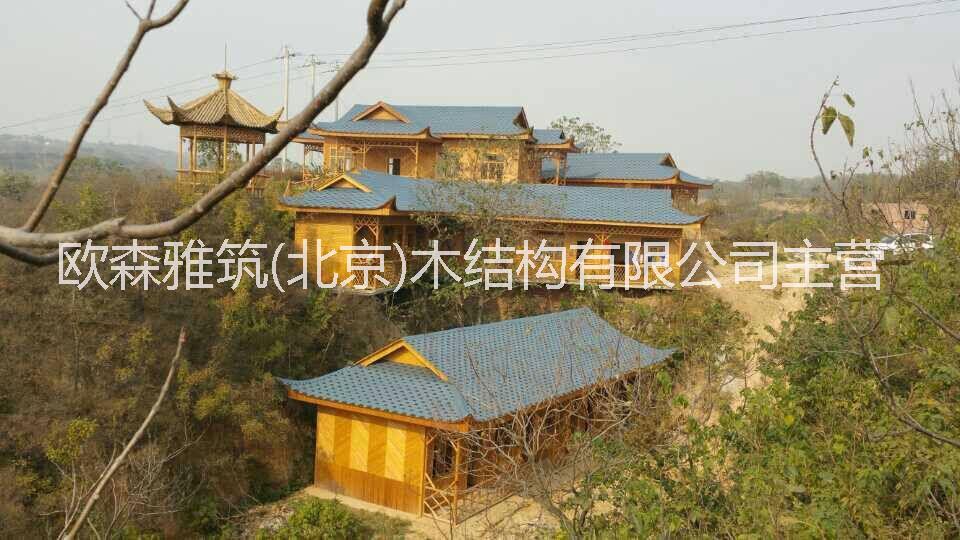 供應竹別墅竹屋竹樓竹房子竹籬笆墻