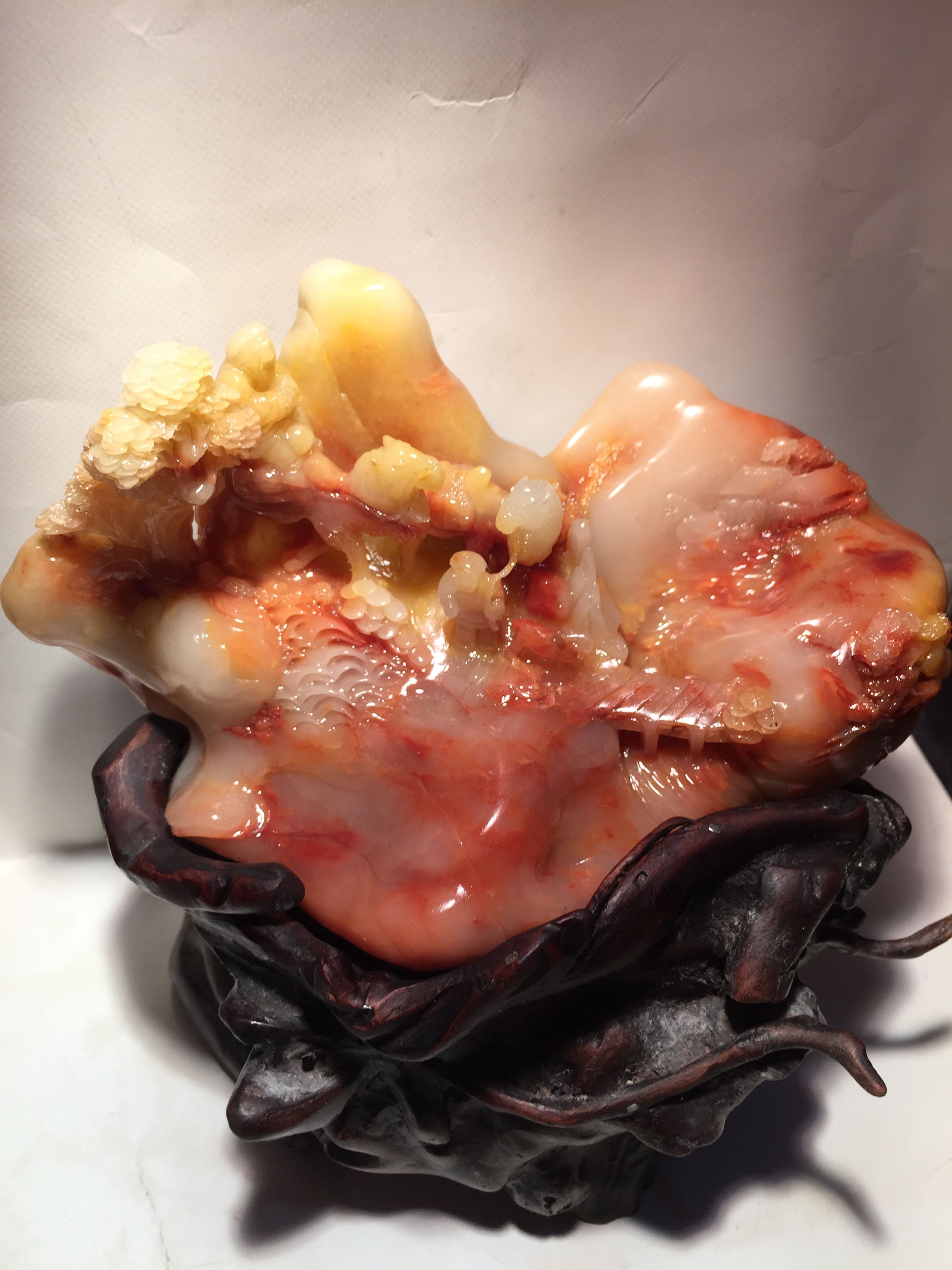 財(cái)運(yùn)到家之絲綢之路  壽山石工藝品廠家直銷 壽山石工藝品禮品