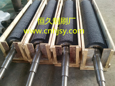 供應(yīng)硅鋼片刷輥描述 硅鋼片刷輥描述 硅鋼片磨料絲刷輥