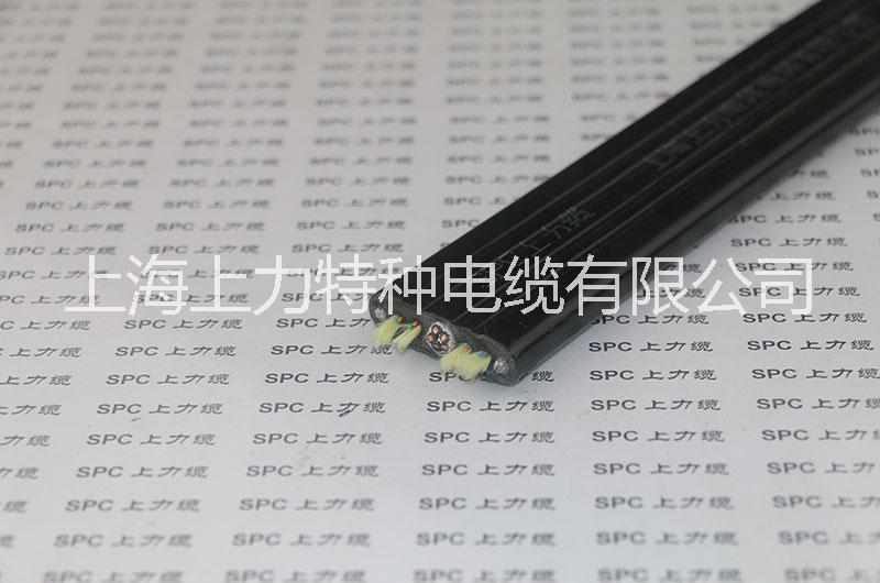 供應起重機用YFFB-OF行車扁電纜帶光纖