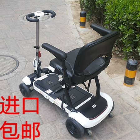 供應(yīng)舒萊適進口老年人電動代步車輕便可折疊殘疾人代步車進口品質(zhì)正品保障