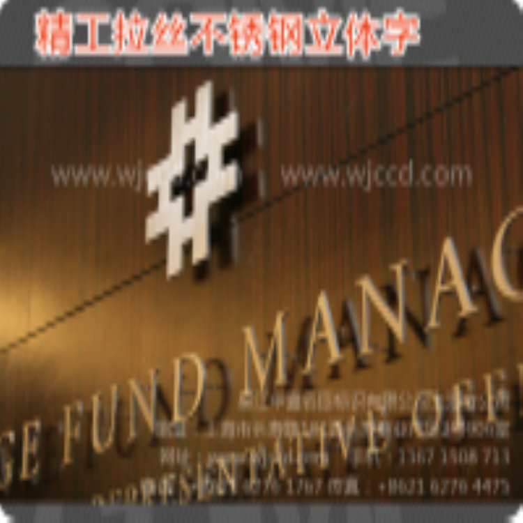 供應精工拉絲不銹鋼立體字制造工廠、不銹鋼立體字、廣告牌logo、企業(yè)標識制作供應商