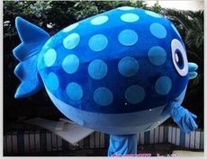 供應(yīng)用于卡通人偶制作的小丑魚行走表演卡通人偶服裝