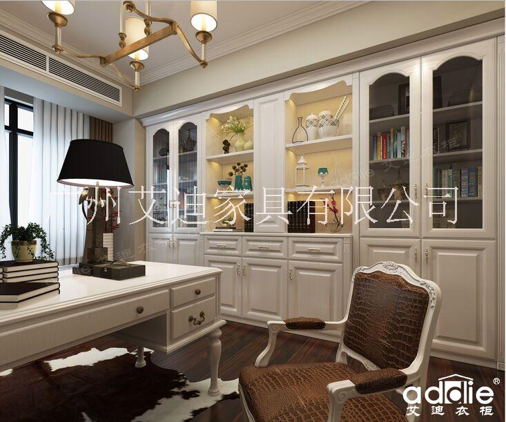 供應(yīng)艾迪書柜系列 書柜定制、整體全屋定制加盟