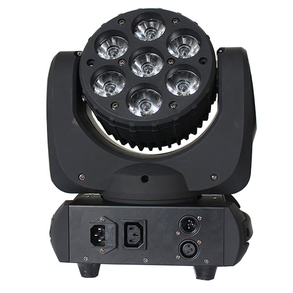 供應(yīng)探月舞臺燈光 7顆10W LED 搖頭光束燈