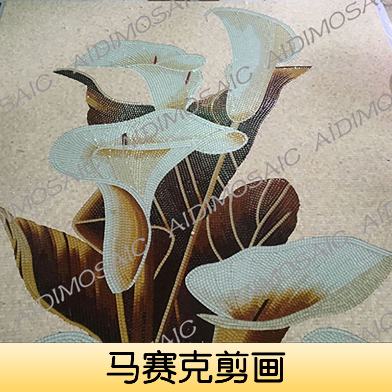 馬賽克剪畫 馬賽克背景墻剪畫 玻璃馬賽克剪畫 水晶馬賽克剪畫