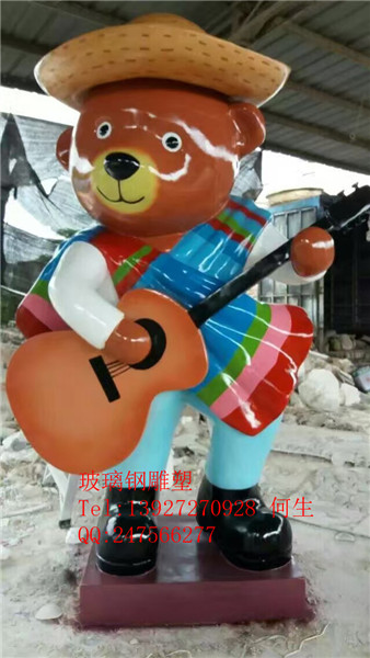 供應(yīng)玻璃鋼城市卡通雕塑，玻璃鋼雕塑，城市卡通雕塑造型