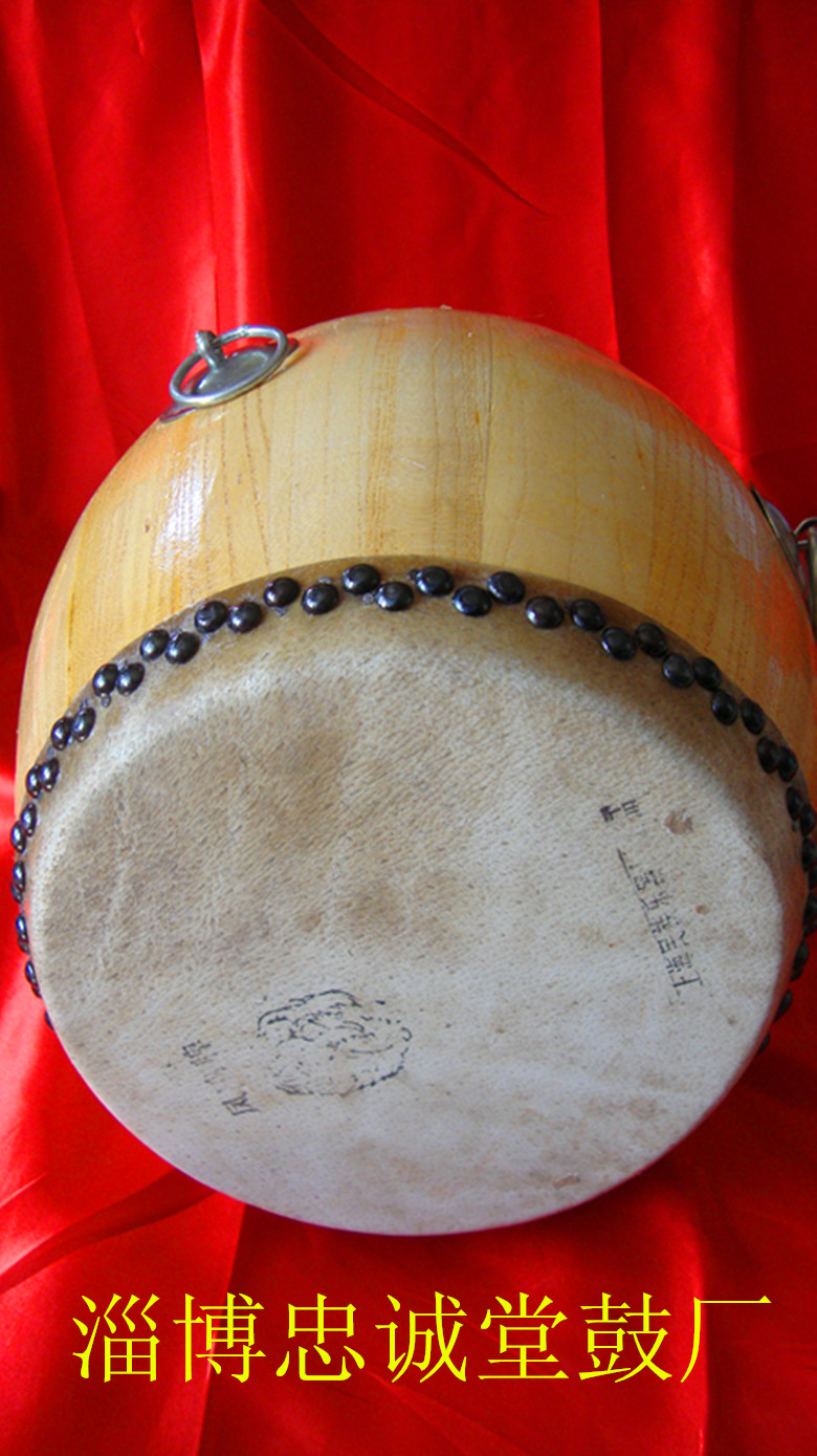 供應(yīng)頭層水牛皮高音堂鼓京堂鼓—淄博忠誠堂制鼓廠