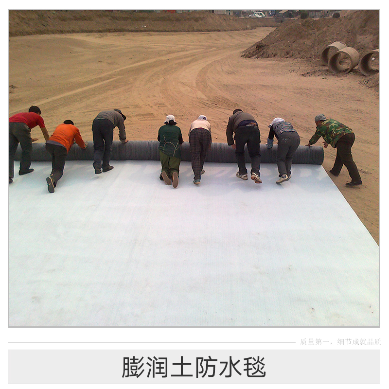 膨潤土防水毯 防水毯 鈉基膨潤土防水毯 覆膜膨潤土防水毯批發(fā)