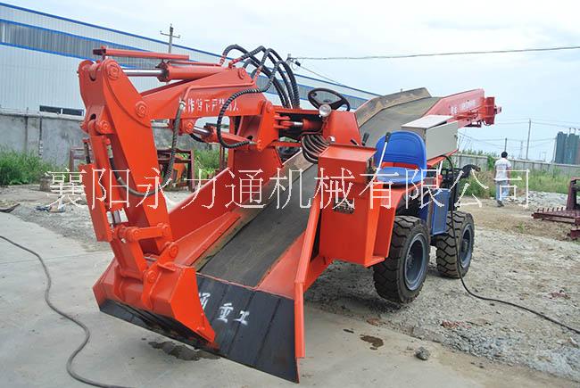 甘肅武威80型液壓巷道扒碴機(jī) 永力通重工 1.7米輪式皮帶扒礦機(jī)