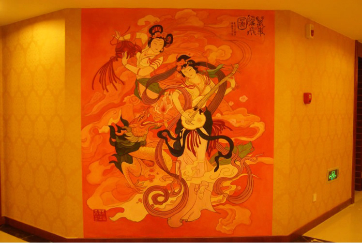 上饒墻繪公司，各類(lèi)工裝家裝壁畫(huà) 上饒墻繪