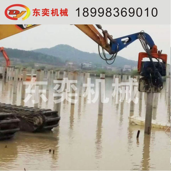 鋼管樁預(yù)制樁拉森樁液壓打拔樁機(jī) 挖掘機(jī)液壓打拔樁機(jī)廠家 挖機(jī)打樁錘價(jià)格 廣州打拔樁機(jī)銷(xiāo)售 打拔樁機(jī)