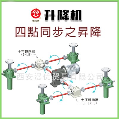臺(tái)灣*億大機(jī)械螺旋升降機(jī) 絲桿升降機(jī) 螺旋升降器 蝸輪蝸桿升降機(jī) 升降機(jī) 升降機(jī)