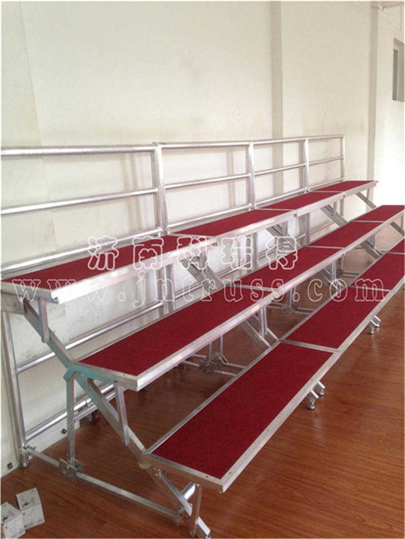 合唱臺(tái)學(xué)校合唱臺(tái)階 可移動(dòng)合唱臺(tái)階 三層折疊臺(tái)階