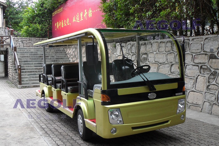 供應(yīng)14座電動觀光車 旅游代步車 接待車   福田