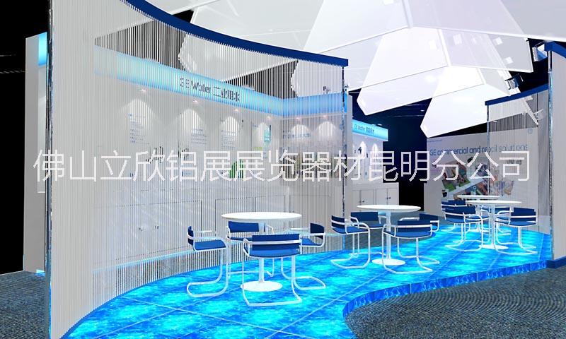 昆明立標(biāo)攤展架是常用用于會展中心