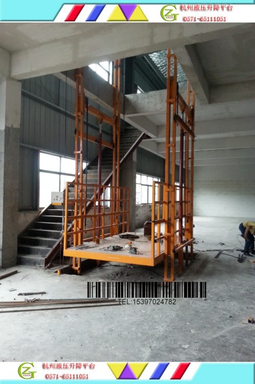 室內(nèi)液壓升降機，井道液壓升降貨梯